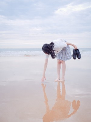 周嘰是可愛兔兔 - 海邊JK_489_505 (T.ME-COSPLAYSETS)