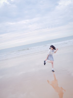 周嘰是可愛兔兔 - 海邊JK_495_511 (T.ME-COSPLAYSETS)