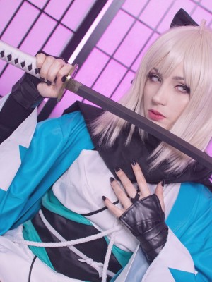 Shiro_Kitsune_Souji_Okita_Sakura_Saber_Fate_Grand_Order_6b507fc2263b95ec23341 (T.ME-COSPLAYSETS)