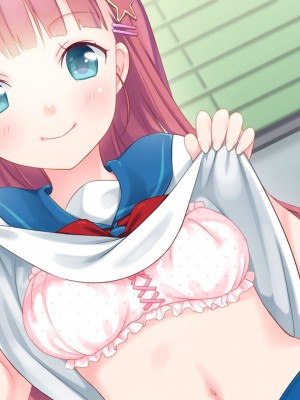 [はりねずみ工房／じゃんがり工房] レンタルJ〇こむぎちゃん～制服少女と朝までたっぷりエロSEX!～_028