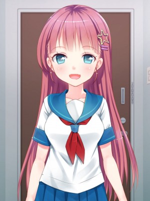 [はりねずみ工房／じゃんがり工房] レンタルJ〇こむぎちゃん～制服少女と朝までたっぷりエロSEX!～_018