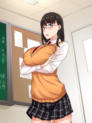 [割り箸効果] いつも俺を見下す委員長(彼氏持ち)を思考誘導アプリでハメ寝取る!_264_005c