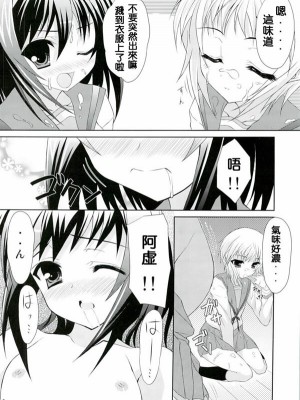 [枫色汉化组] (C74) [ニュートンの林檎 (戌角柾)] キョン子の災難 (涼宮ハルヒの憂鬱)_11