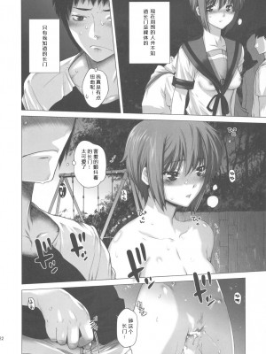 [冥月漢化組] (C78) [紅茶屋 (大塚子虎)] 俺と長門 2 | 我与长门 2 (涼宮ハルヒの憂鬱)_22