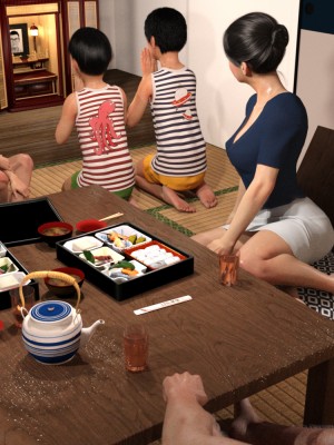 [3D][BlackK Studio] 忘れられない夏~夏休みに遊びに行ったら まさか叔母さんと従妹と…!!_0036