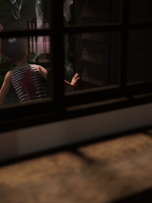 [3D][BlackK Studio] 忘れられない夏~夏休みに遊びに行ったら まさか叔母さんと従妹と…!!_0183