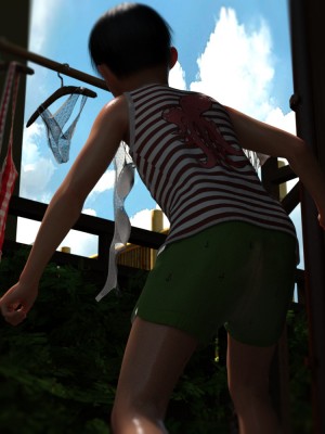 [3D][BlackK Studio] 忘れられない夏~夏休みに遊びに行ったら まさか叔母さんと従妹と…!!_0184