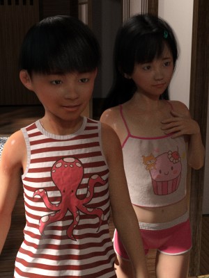 [3D][BlackK Studio] 忘れられない夏~夏休みに遊びに行ったら まさか叔母さんと従妹と…!!_0337