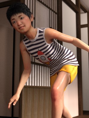 [3D][BlackK Studio] 忘れられない夏~夏休みに遊びに行ったら まさか叔母さんと従妹と…!!_0339