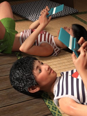 [3D][BlackK Studio] 忘れられない夏2~最終完結編~ セックス三昧の夏休み～女担任の家庭訪問と隣の女子高生シッターのあられもない痴態!最後はおじいちゃんも我慢できなくて_0147