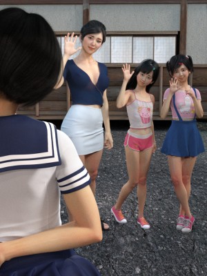 [3D][BlackK Studio] 忘れられない夏2~最終完結編~ セックス三昧の夏休み～女担任の家庭訪問と隣の女子高生シッターのあられもない痴態!最後はおじいちゃんも我慢できなくて_0149