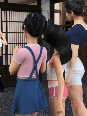 [3D][BlackK Studio] 忘れられない夏2~最終完結編~ セックス三昧の夏休み～女担任の家庭訪問と隣の女子高生シッターのあられもない痴態!最後はおじいちゃんも我慢できなくて_0150