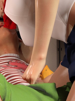 [3D][BlackK Studio] 忘れられない夏2~最終完結編~ セックス三昧の夏休み～女担任の家庭訪問と隣の女子高生シッターのあられもない痴態!最後はおじいちゃんも我慢できなくて_0179