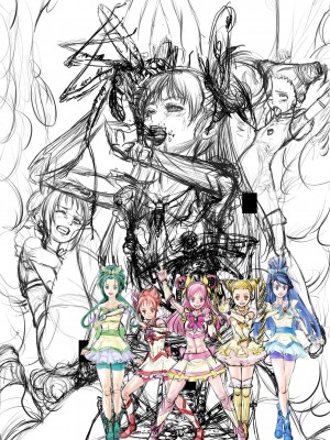 [不咕鸟汉化组] [重力式擁壁 (ダム)] Shock触ブリギュア (プリキュア) [DL版]_48