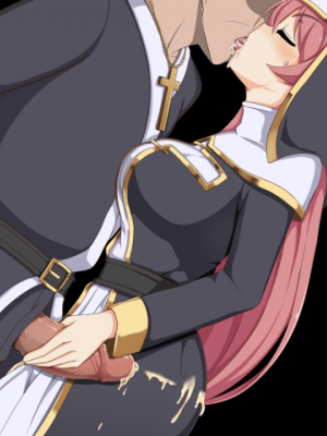 [クリメニア] XVI ～塔の町のリズ～ [無修正]_315_85_Sister_First_Half_Kiss_Ingest_Expression_1_eject