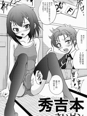 [古早个人汉化] [さいピン (さいピン)] 秀吉本 (バカとテストと召喚獣) [DL版]_03