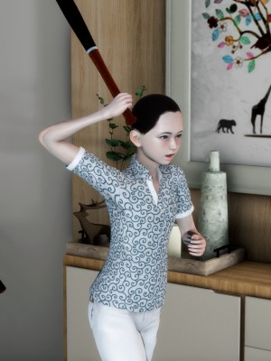 [3D][風箏] 媽媽和女友是仇敵的性奴 1- 23（完結）_1565