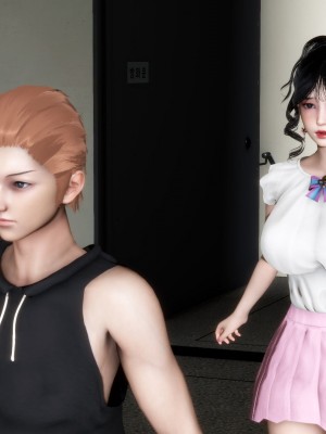 [3D][風箏] 媽媽和女友是仇敵的性奴 1- 23（完結）_2412