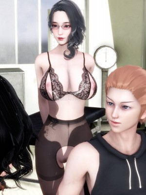 [3D][風箏] 媽媽和女友是仇敵的性奴 1- 23（完結）_2462