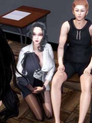 [3D][風箏] 媽媽和女友是仇敵的性奴 1- 23（完結）_2787