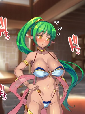 [踊り子愛好会]踊り子娼館2～ツンデレ踊り子エルフが俺とラブラブになる話(上)_096