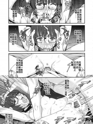 (COMIC1☆9) [彩画堂 (彩画堂)] 地味子カタログ [流木个人汉化]_22