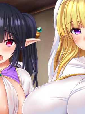 [タライデス] 巨乳孕ませエルフ 絶倫チンポで孕ませハーレム_451_text_b_163