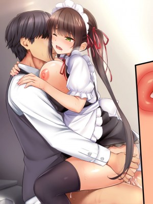 [スタジオ山ロマン (cccpo)] トリプルま●こに挿れ放題!次はメイドで4Pハーレム!～文化祭で巨乳メイドの彼女たちとご奉仕エッチ!～_531