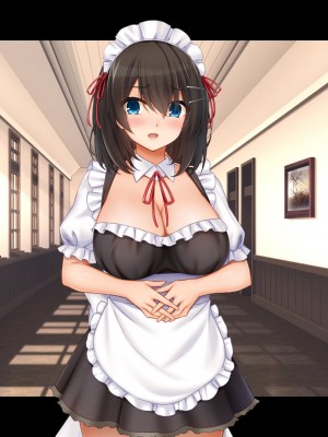 [スタジオ山ロマン (cccpo)] トリプルま●こに挿れ放題!次はメイドで4Pハーレム!～文化祭で巨乳メイドの彼女たちとご奉仕エッチ!～_368