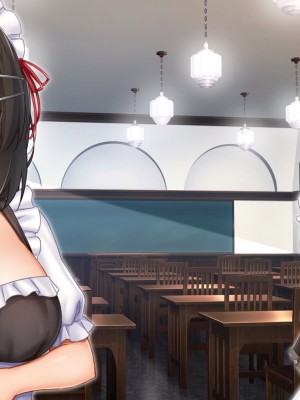 [スタジオ山ロマン (cccpo)] トリプルま●こに挿れ放題!次はメイドで4Pハーレム!～文化祭で巨乳メイドの彼女たちとご奉仕エッチ!～_326