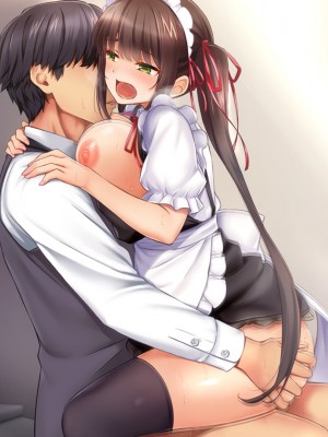 [スタジオ山ロマン (cccpo)] トリプルま●こに挿れ放題!次はメイドで4Pハーレム!～文化祭で巨乳メイドの彼女たちとご奉仕エッチ!～_526