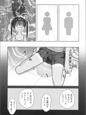 (C99) [ハラペコモード (びみ太)] ポニショタ女児化大作戦! (田舎に帰るとやけになついた褐色ポニテショタがいる)_017