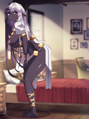 [朝風の雫 (朝風あびす)] 記憶喪失のふたなりダークエルフ神官様に悪戯しているうちに精通してしまったボーイッシュふたレズ村人ちゃんのお話_168