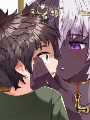 [朝風の雫 (朝風あびす)] 記憶喪失のふたなりダークエルフ神官様に悪戯しているうちに精通してしまったボーイッシュふたレズ村人ちゃんのお話_207