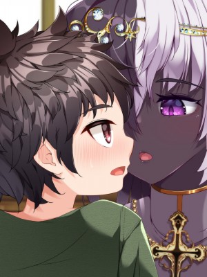 [朝風の雫 (朝風あびす)] 記憶喪失のふたなりダークエルフ神官様に悪戯しているうちに精通してしまったボーイッシュふたレズ村人ちゃんのお話_163