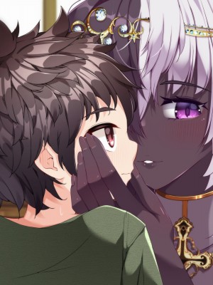 [朝風の雫 (朝風あびす)] 記憶喪失のふたなりダークエルフ神官様に悪戯しているうちに精通してしまったボーイッシュふたレズ村人ちゃんのお話_205