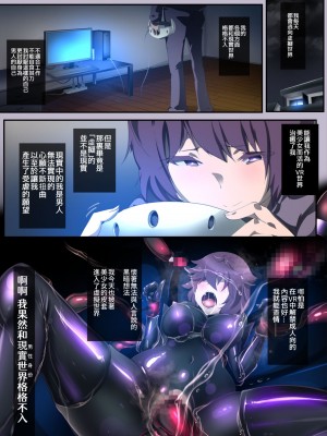 [やせうまロール (定食、とよのきつね。、Hypnotic_Yanh)] 囚われたアナタが人外女体化してエネルギーを吸われつづけるまんが-ハンテンオルタナティヴ- [中国語]_03