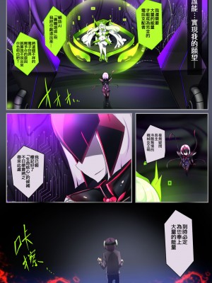 [やせうまロール (定食、とよのきつね。、Hypnotic_Yanh)] 囚われたアナタが人外女体化してエネルギーを吸われつづけるまんが-ハンテンオルタナティヴ- [中国語]_04