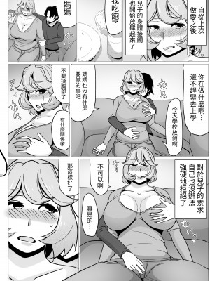 [アキカン (oxアキカンox)] 身体の関係持っちゃったお母さんとなし崩し的に子作り始めっちゃった話し [中国翻訳][DPX牛肝菌汉化組]__004