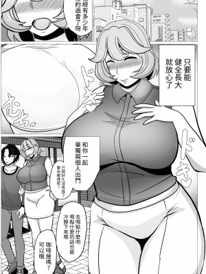 [アキカン (oxアキカンox)] 身体の関係持っちゃったお母さんとなし崩し的に子作り始めっちゃった話し [中国翻訳][DPX牛肝菌汉化組]__005