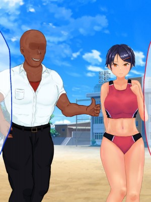 [ブラックしろくま] 脅され彼女 ヤリチン留学生に巨乳陸上部エースが寝取られる話。_060