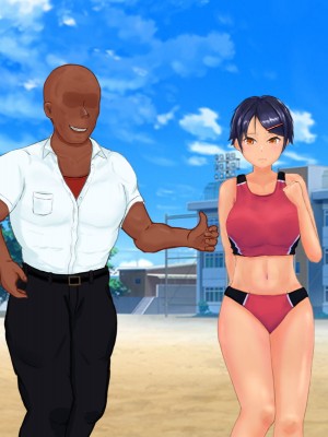 [ブラックしろくま] 脅され彼女 ヤリチン留学生に巨乳陸上部エースが寝取られる話。_251