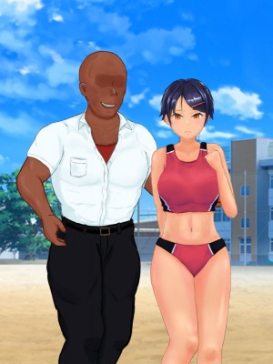 [ブラックしろくま] 脅され彼女 ヤリチン留学生に巨乳陸上部エースが寝取られる話。_252