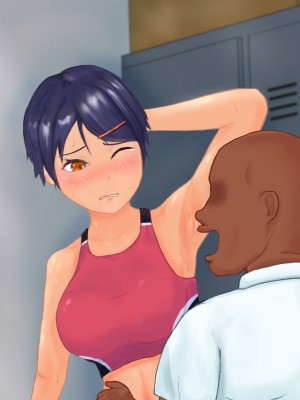 [ブラックしろくま] 脅され彼女 ヤリチン留学生に巨乳陸上部エースが寝取られる話。_256