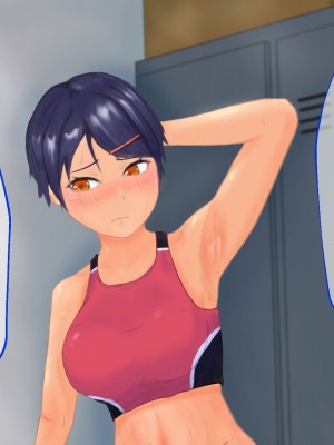 [ブラックしろくま] 脅され彼女 ヤリチン留学生に巨乳陸上部エースが寝取られる話。_074