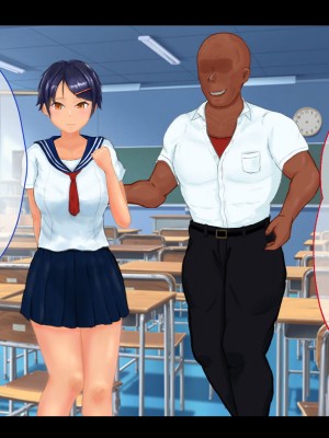 [ブラックしろくま] 脅され彼女 ヤリチン留学生に巨乳陸上部エースが寝取られる話。_010