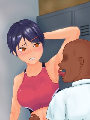 [ブラックしろくま] 脅され彼女 ヤリチン留学生に巨乳陸上部エースが寝取られる話。_254