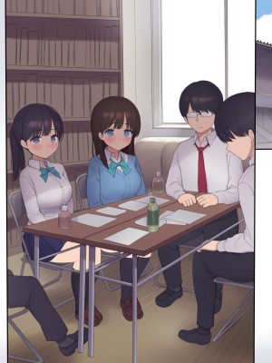 [飛鳥しのざき] 彼氏はいるけど経験少ない文学少女たちを絶倫チンポで痴女化！孕んでも終わらないNTR乱交_387