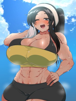 [アカガイ (マインスロア)]&nbsp;&nbsp;爆乳腹筋ヤンキーの先輩って実はエロいって本当ですか-_194