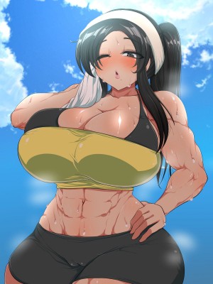 [アカガイ (マインスロア)]&nbsp;&nbsp;爆乳腹筋ヤンキーの先輩って実はエロいって本当ですか-_192